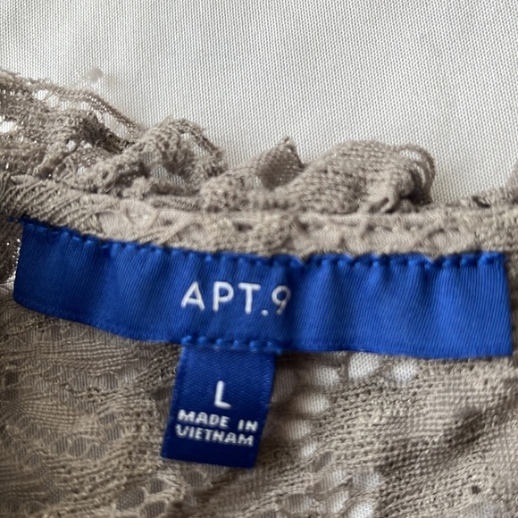 Apt 9 lace tank - Picture 4 of 5